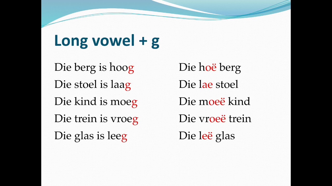 Steducentre Afrikaans L6 Byvoeglike Naamwoorde