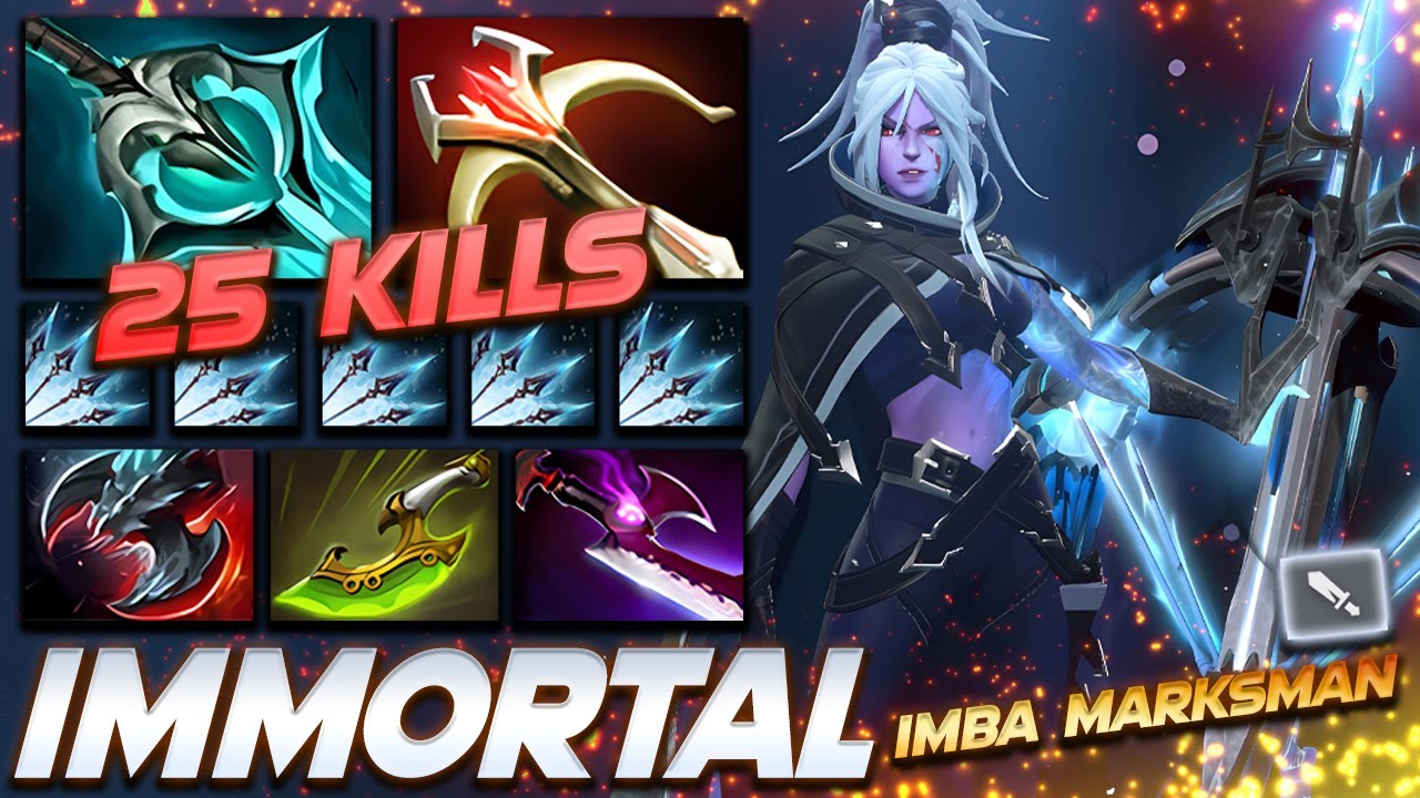 Drow Ranger Imba Marksman - Dota 2 Pro Gameplay [Watch & Learn]