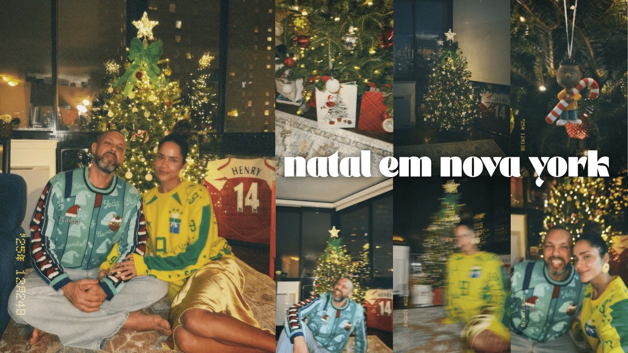 jay's days: meu natal em nyc, preparando a ceia do zero, menu personalizado, drink rosa e presentes