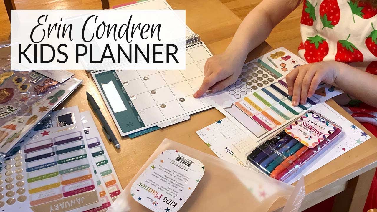 Planner Review | Erin Condren Kids Planner