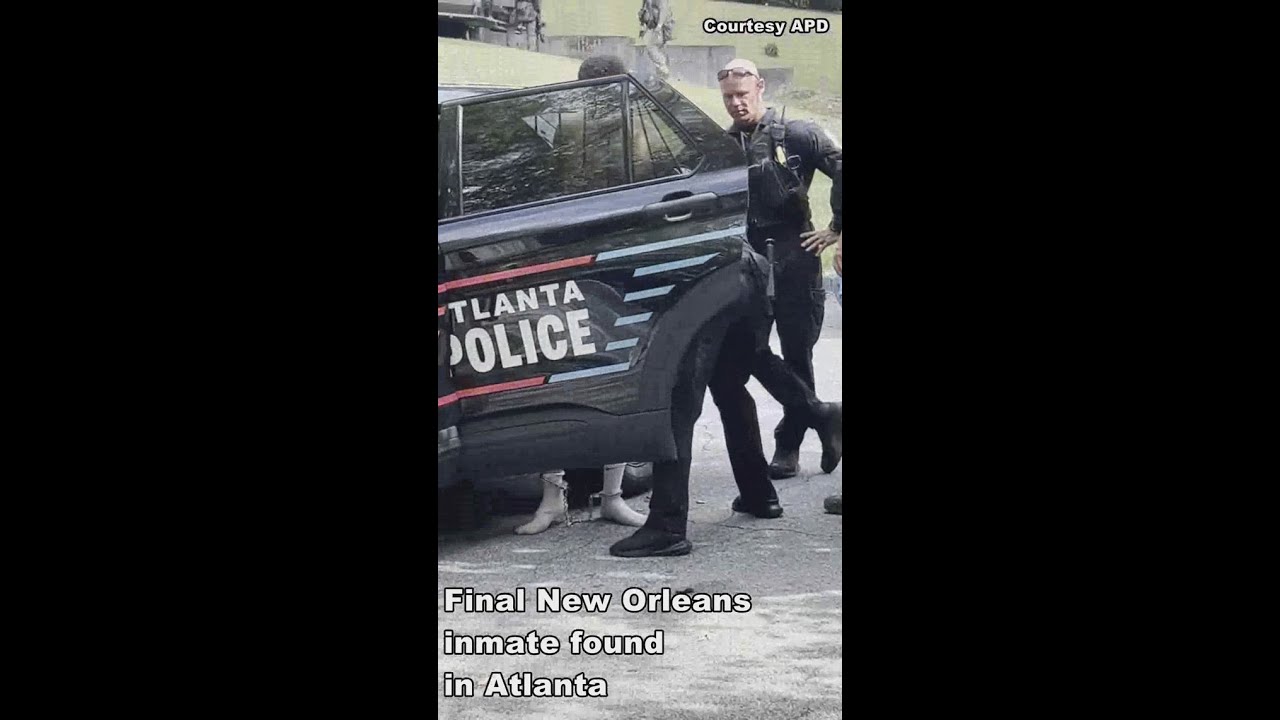 Video shows moment fugitive Derrick Groves captured in Atlanta