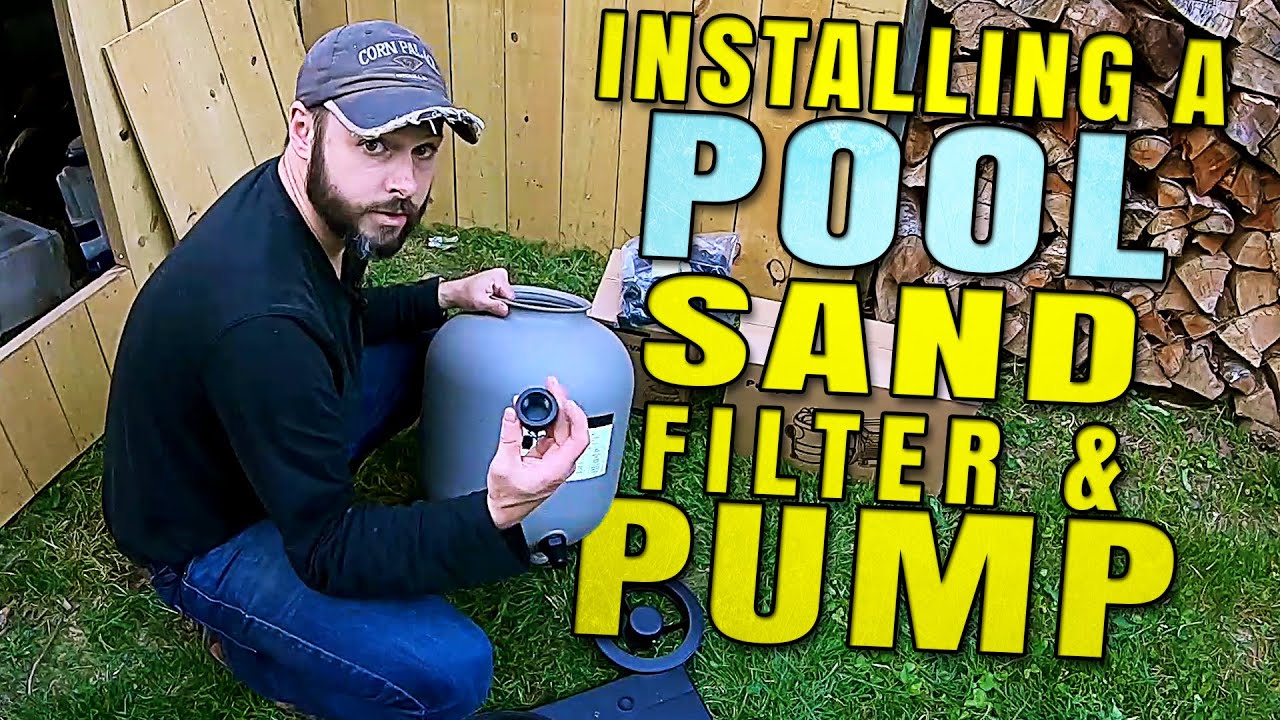 Coleman Power Steel 22 x 52 Pool Sand Filter