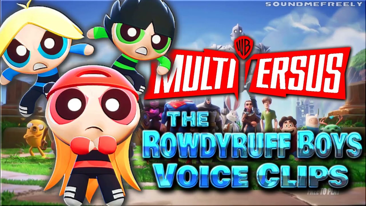 Все озвученные фрагменты The Rowdyruff Boys • MULTIVERSUS • Все озвученные реплики • Warner Bros ...