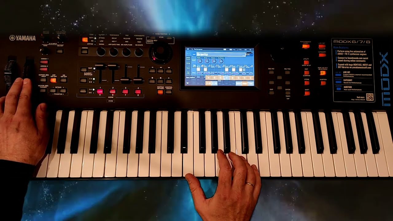 Ihtio - Gravity (Yamaha MODX Live Performance)