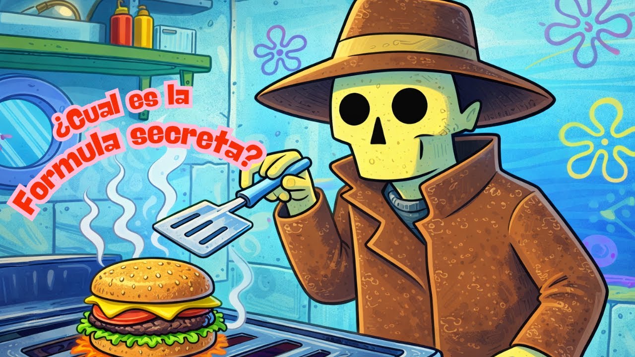 ¿Cuál es la formula secreta de las cangreburgers?