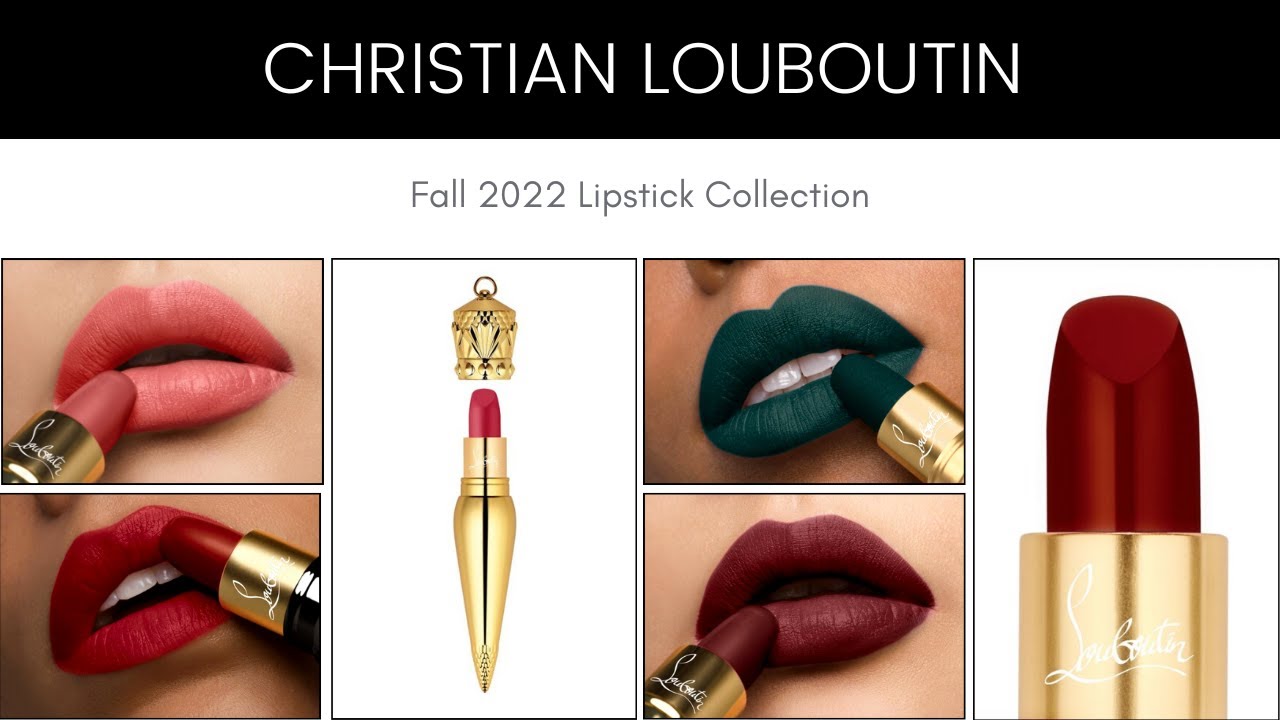 CHRISTIAN LOUBOUTIN Fall 2022 Lipstick Collection