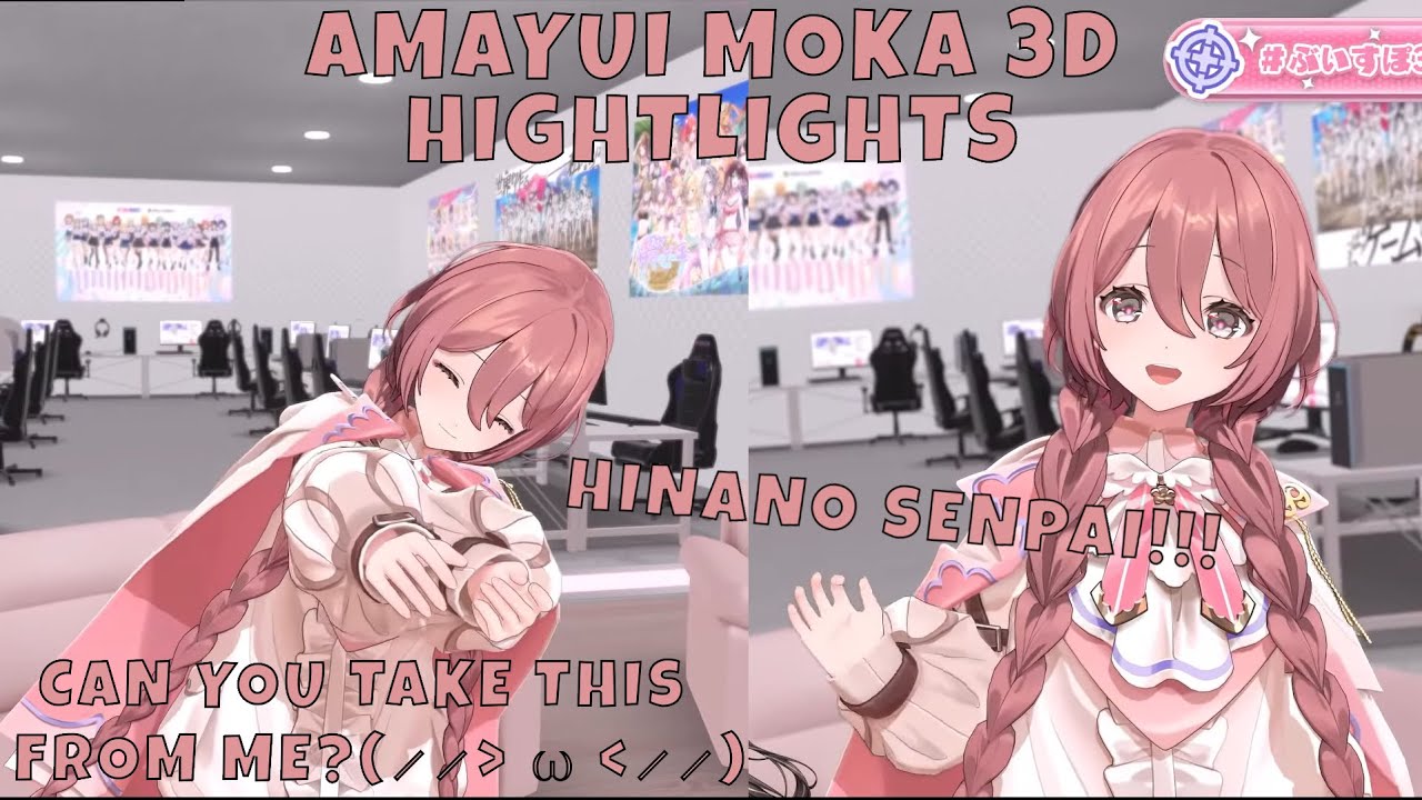 [VSPO] Moka 3D highlights [EN Clips]