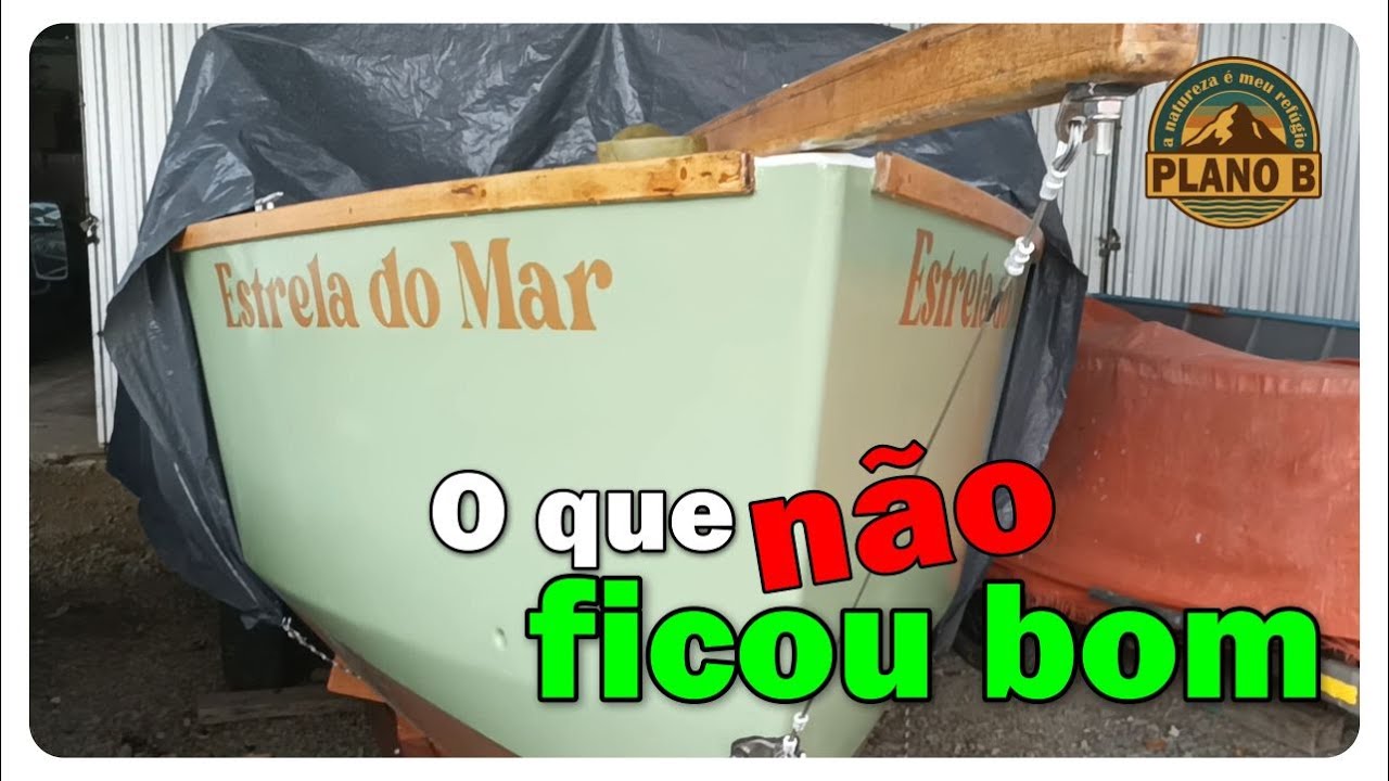 Depois do batismo do veleiro - minhas observações