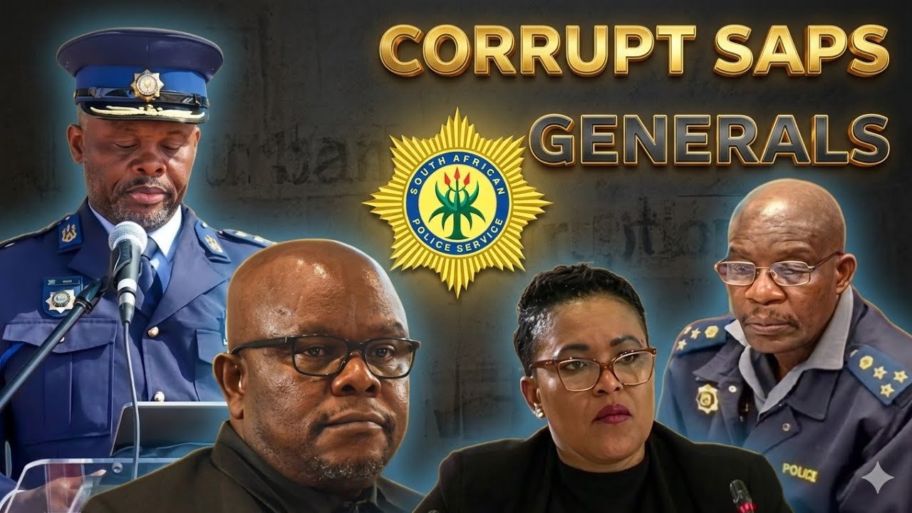 South African Police Most Corrupt Generals: Unveiled