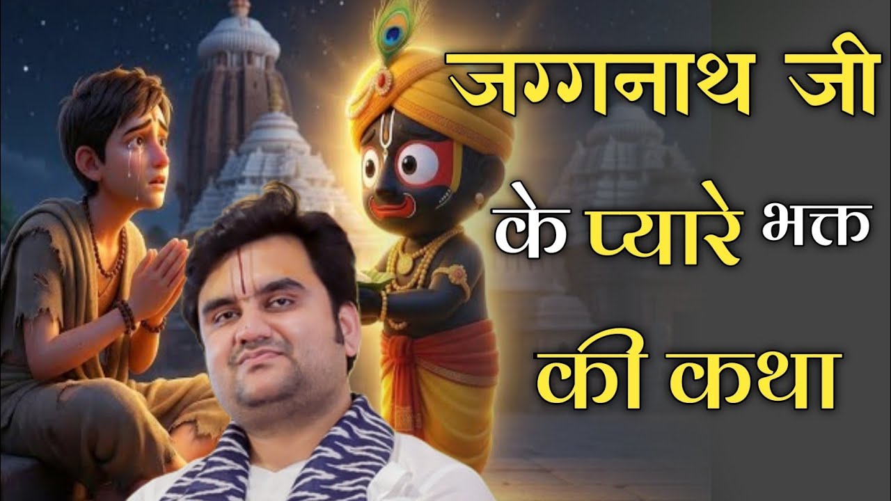 जग्गनाथ जी के एक ऐसे भक्त की कथा जो आपके दिल को छु जाएगी | indresh upadhyay