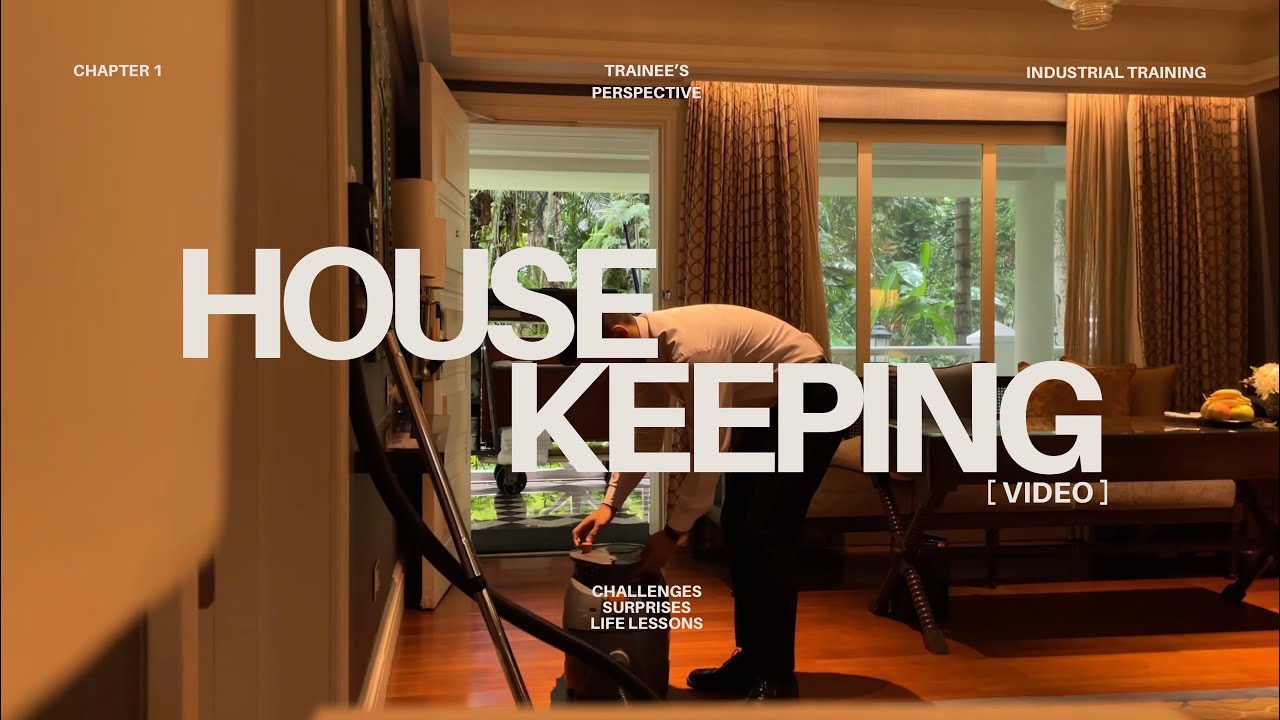 My Life as a Hotel Trainee: Challenges, Surprises & Life Lessons! | Chapter 1 | Housekeeping
