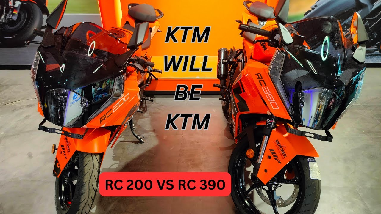 2023 KTM RC 200 VS RC 390 FULL COMPARISON VIDEO|खरीदने से पहले EK BAR देख लो|TOP SPEED,PRICE,MILAGE