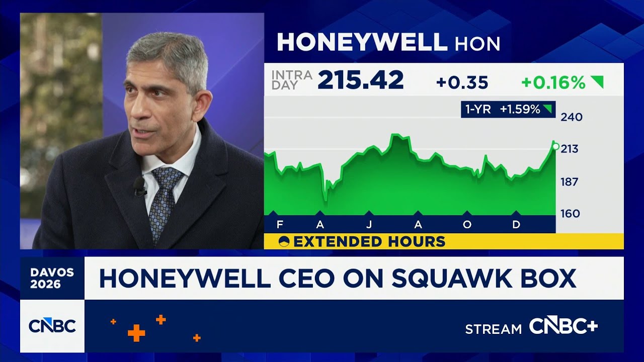 Honeywell CEO: Splitting into 3 separate companies positions us well for the next couple of decades