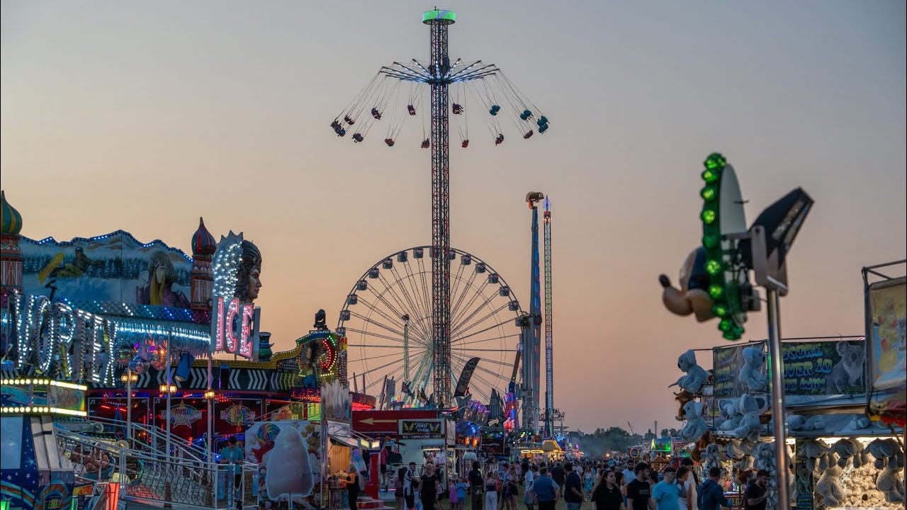 The BEST RIDES AT The Hoppings | Newcastle Town Moor 2025