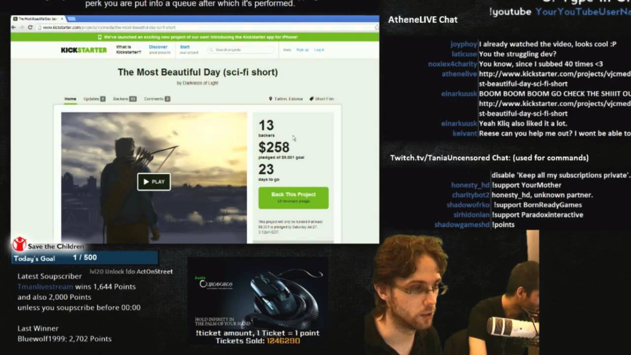 Athene Crew supports 