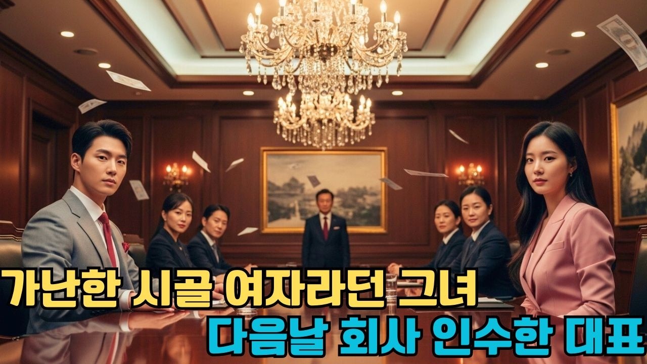 가난한 시골 여자라며 무시하고 도망친 CEO 다음날 우리 회사를 인수하러 온 대표가 바로 그녀였다 #한국드라마 #CEO로맨스