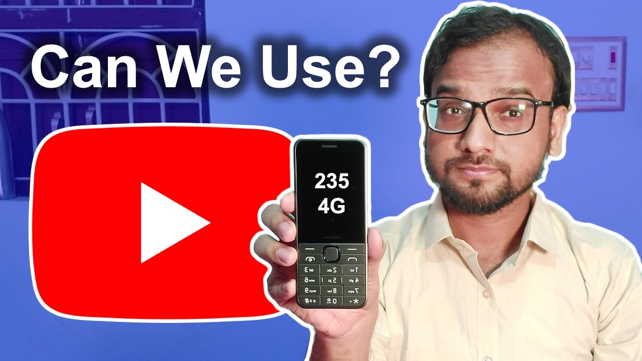 YouTube on Nokia 235 4G 2024 | Akhtar Reviews