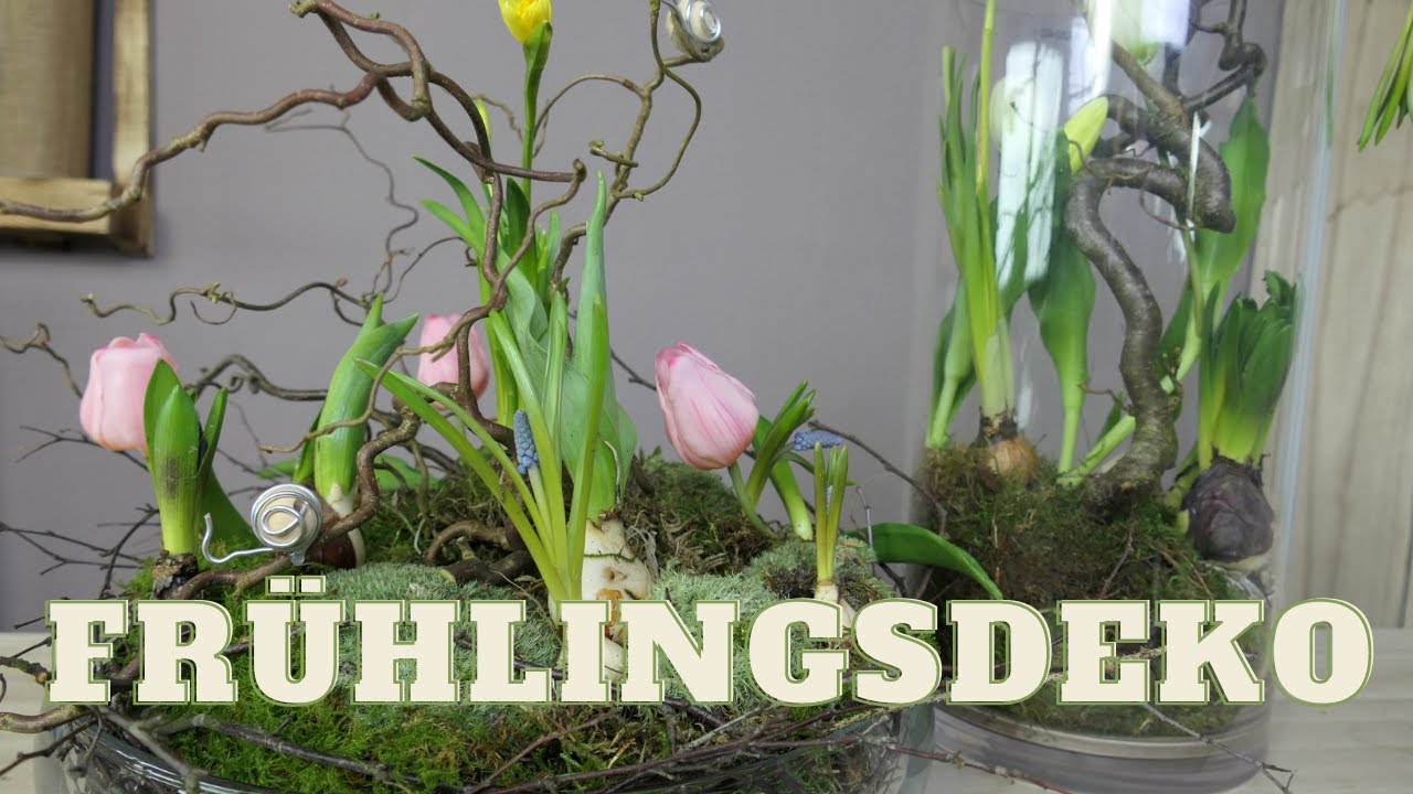 Frühlingsdeko Ideen für Vasen & Glasschalen | DIY Schnecken aus Draht