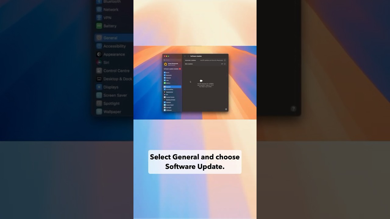 MacOS update made easy ✨