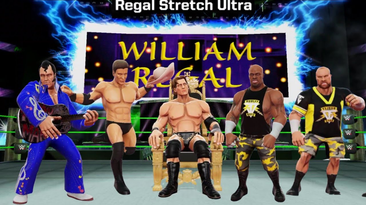 Игровой процесс Regal Stretch Ultra Event | The Dudley Boyz, JBL, William Regal и другие || WWE M...