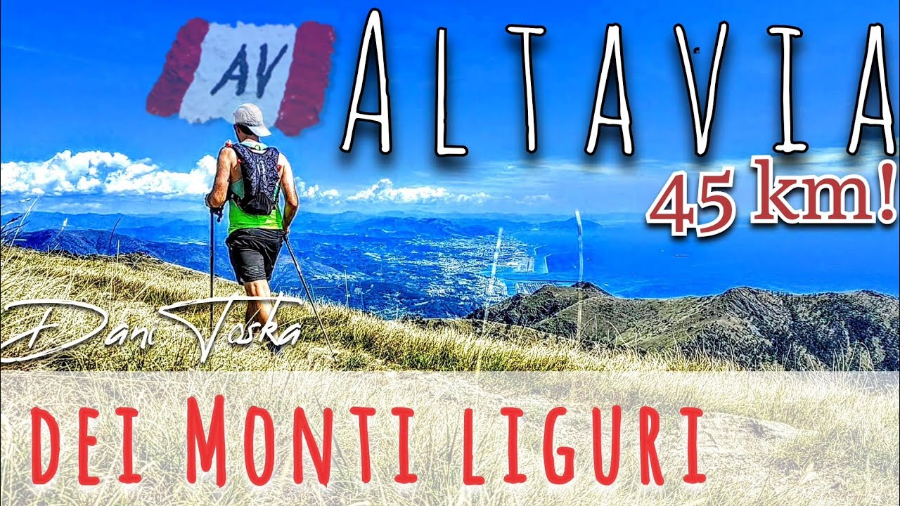 45 km sull'Altavia dei Monti Liguri in un giorno!! | Trekking Liguria