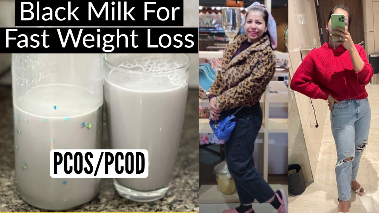 Black Milk-Sesame Seeds Milk For Quick Weight Loss | PCOS/PCOD Milk | Lose Weight Fast | Fat to Fab