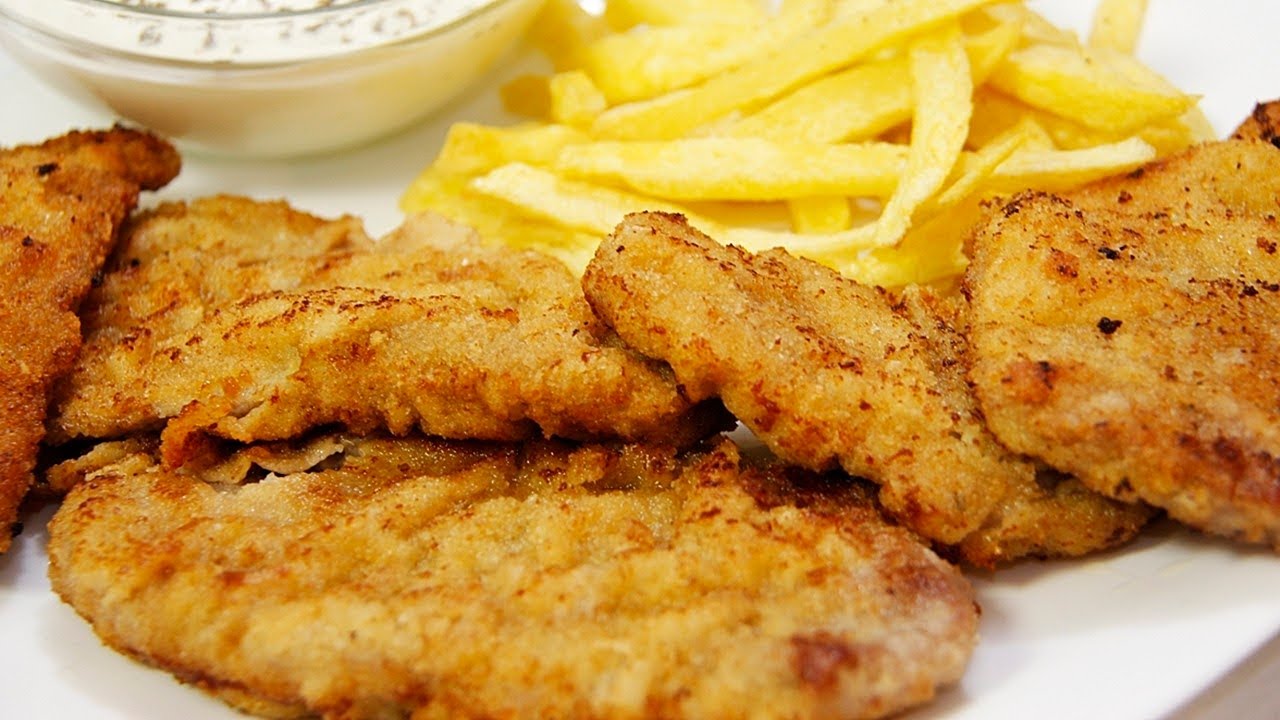 BEČKA ŠNICLA - Mekano meso sa finim umakom. Jednostavan i brz recept.