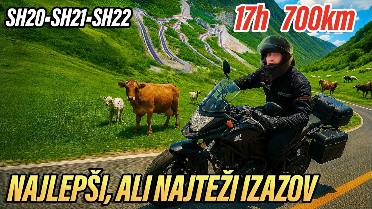 700 KM u jednom danu po albanskim planinama – lud moto izazov koji me slomio!