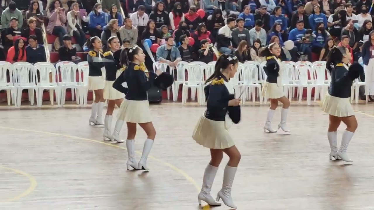 Bastoneras Unidad educativa Santo Domingo de Guzmán - Campeonas Copa Dillon Quito-Ecuador 🇪🇨 2023