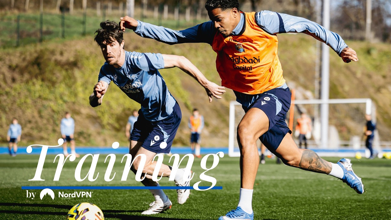 ENTRENAMIENTO | Ritmo y verticalidad | Real Sociedad