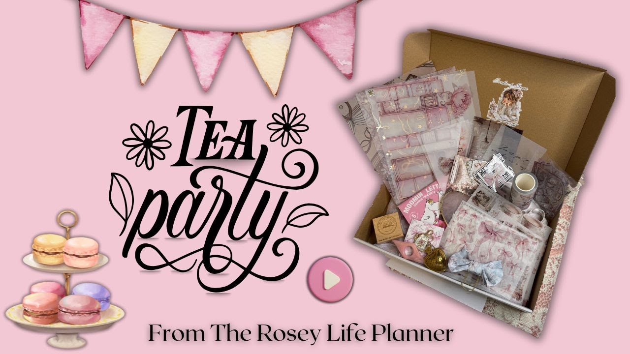 Books, Bows & Tea! 🍰📚 Unboxing The Rosey Life’s Dreamy Theme Box!