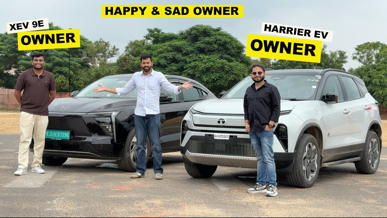 *Kon Khush Kon Dukhi* Harrier EV Owner Vs Xev 9E Owner - Which One to Buy ?