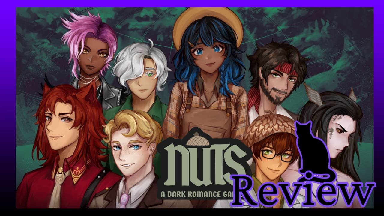Dating Nuts?! Nuts a Dark Romance Game Review #indie #indiegame #indiegames #otome #otomearmada