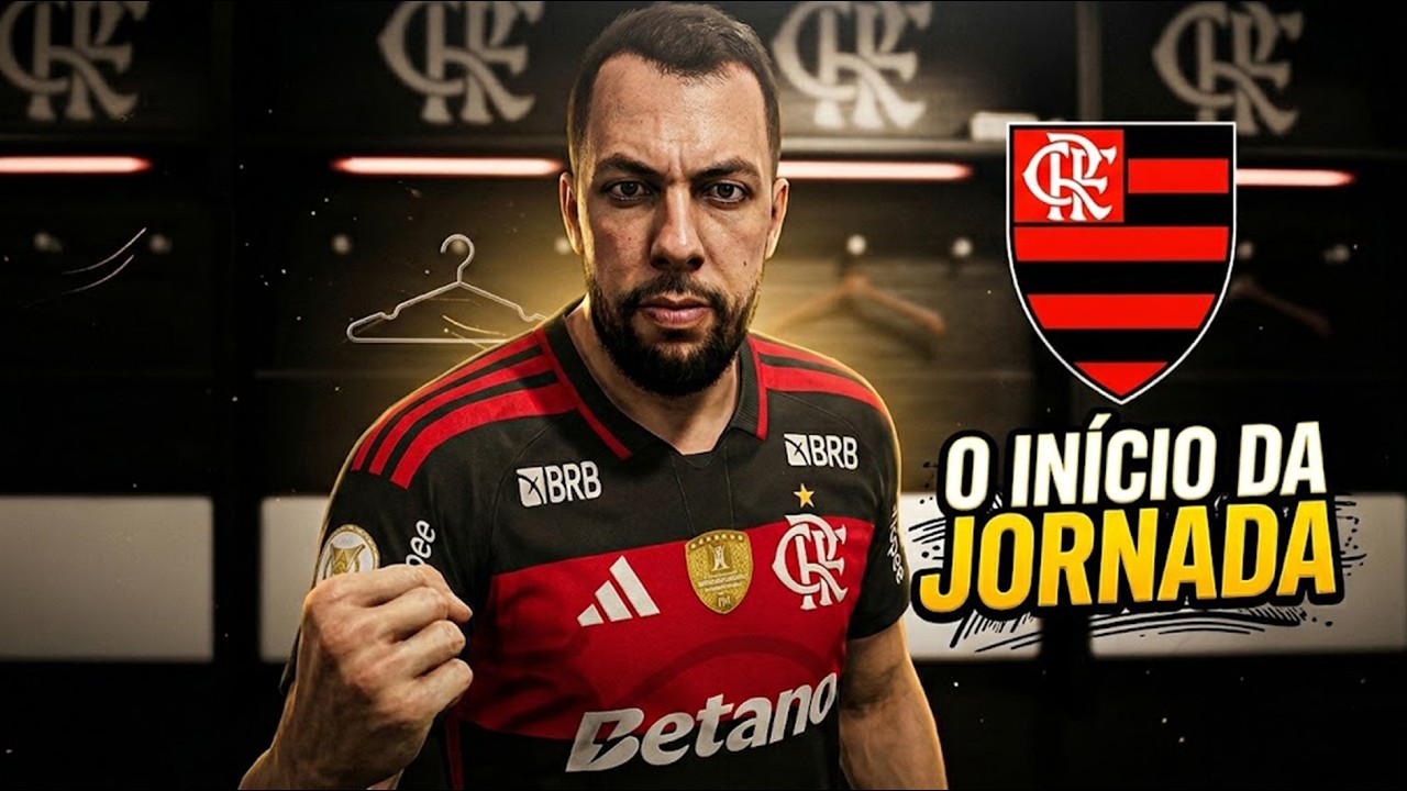 NOVO REFORÇO DO FLAMENGO!!! SURGE UMA NOVA LENDA NO FUTEBOL BR! RUMO AO ESTRELATO #01 |  PES2026