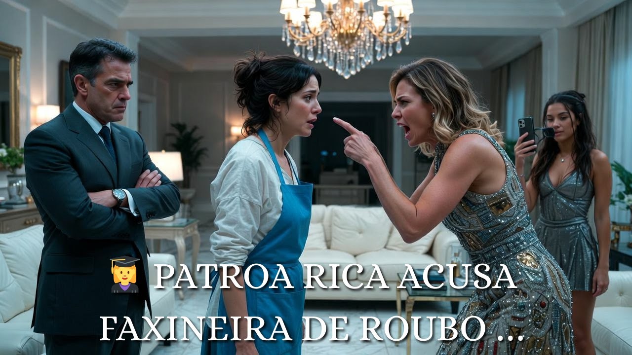 👩‍🎓 PATROA RICA ACUSA FAXINEIRA DE ROUBO E CHAMA A POLÍCIA… MAS O DIPLOMA ESCONDIDO DESTRÓI ELA