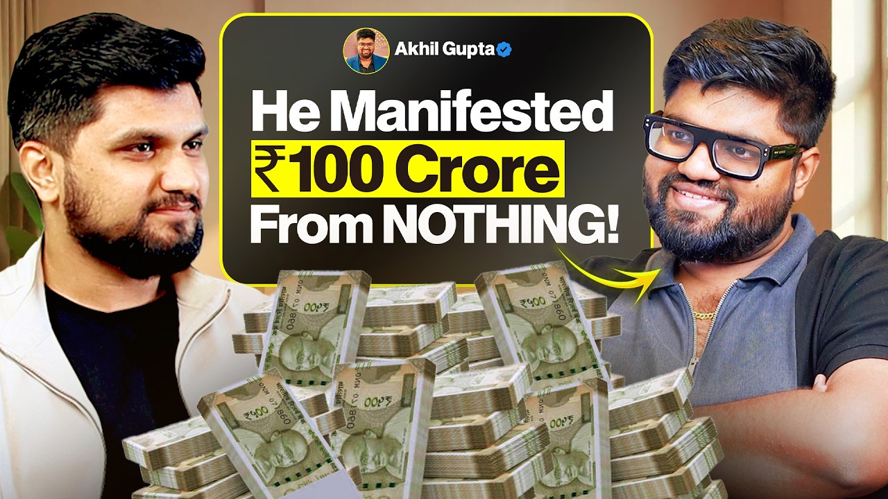 The Power of MANIFESTATION: How He Manifested a ₹100 Crore Company