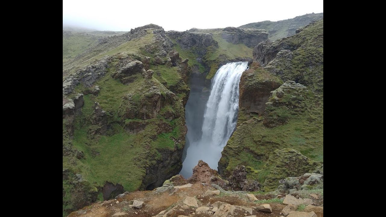 a walk across the whole of Iceland (silent footage)
