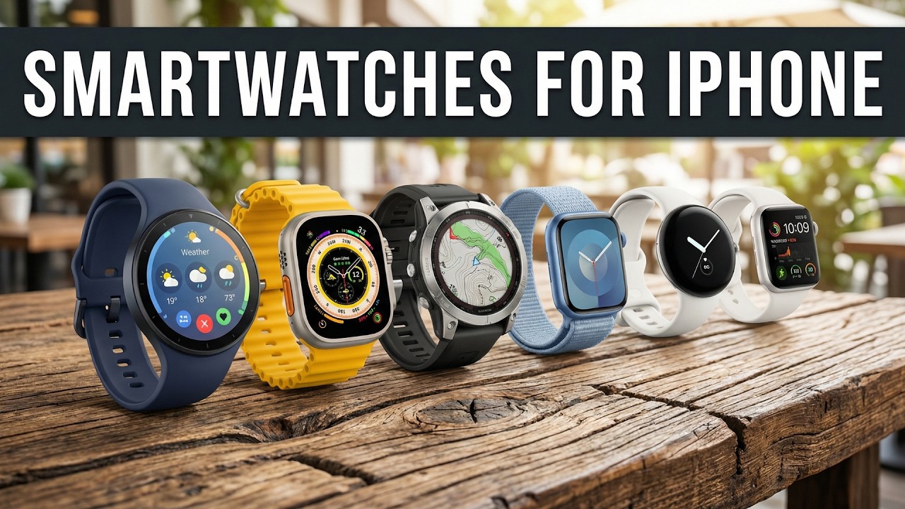 Лучшие умные часы для iPhone 2026 года (звонки, сообщения, здоровье, батарея)