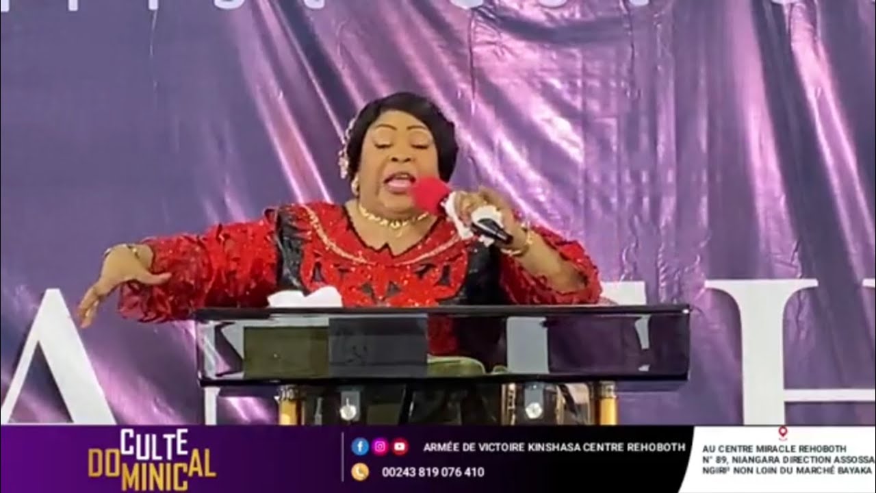 Thème : VA AVEC LA FORCE QUE TU AS - Bishop Émie KUTINO ( Temps de Victoire )