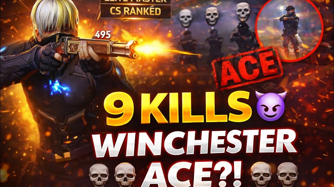 ACE with WINCHESTER 😈 | CS Ranked Destruction 🔥