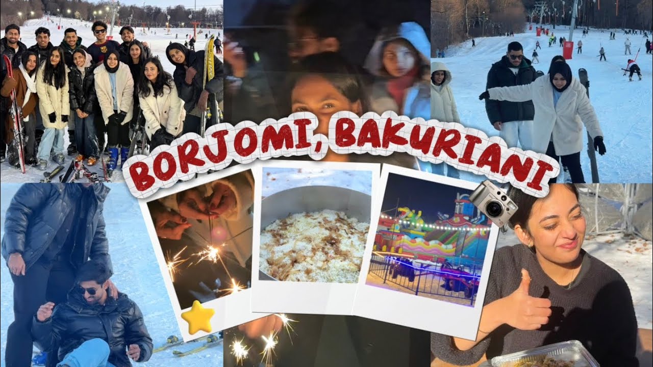 Oru skiing aparatha |📍:borjomi, bakuriani with horizon holidays .