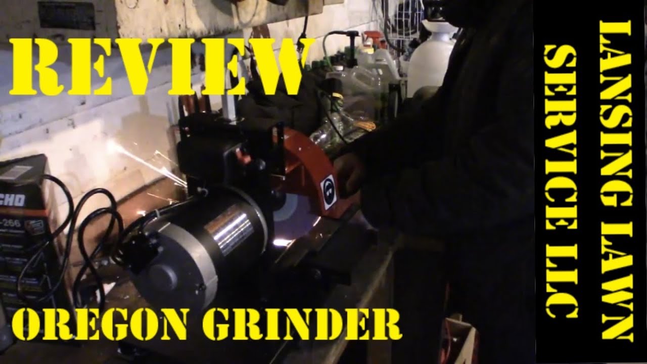 Oregon 1/3 HP Mower Blade Grinder Review