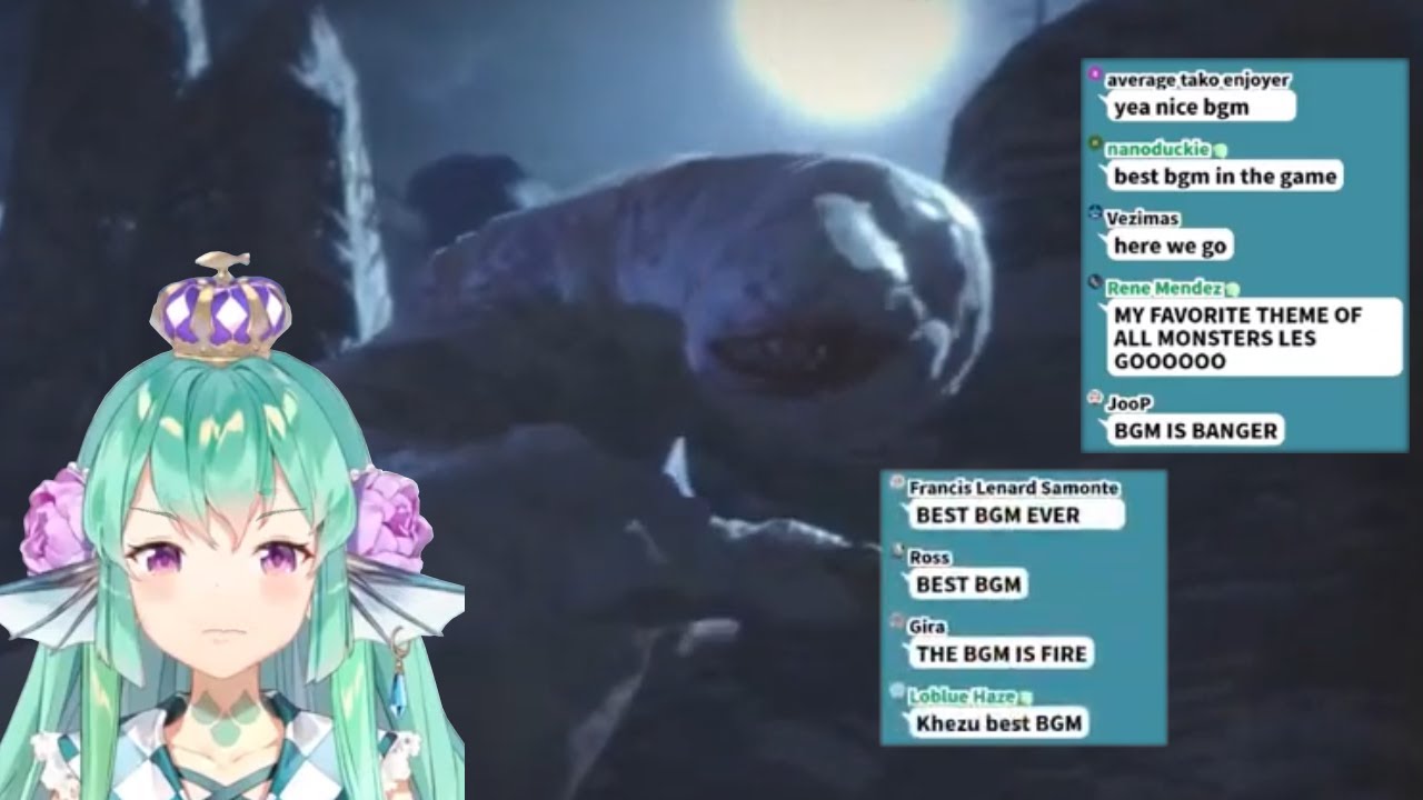 [Nijisanji EN] Finana is tricked by chat into hunting a Khezu (Monster Hunter Rise)