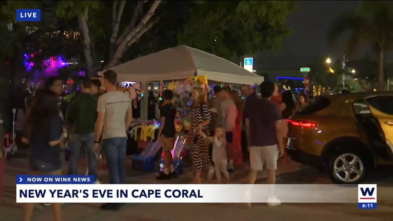 Cape Coral celebrates New Year's Eve with family fun and fireworks