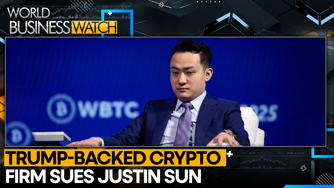 Trump-Linked Crypto Firm Sues Justin Sun for Defamation | World Business Watch 2026 | WION