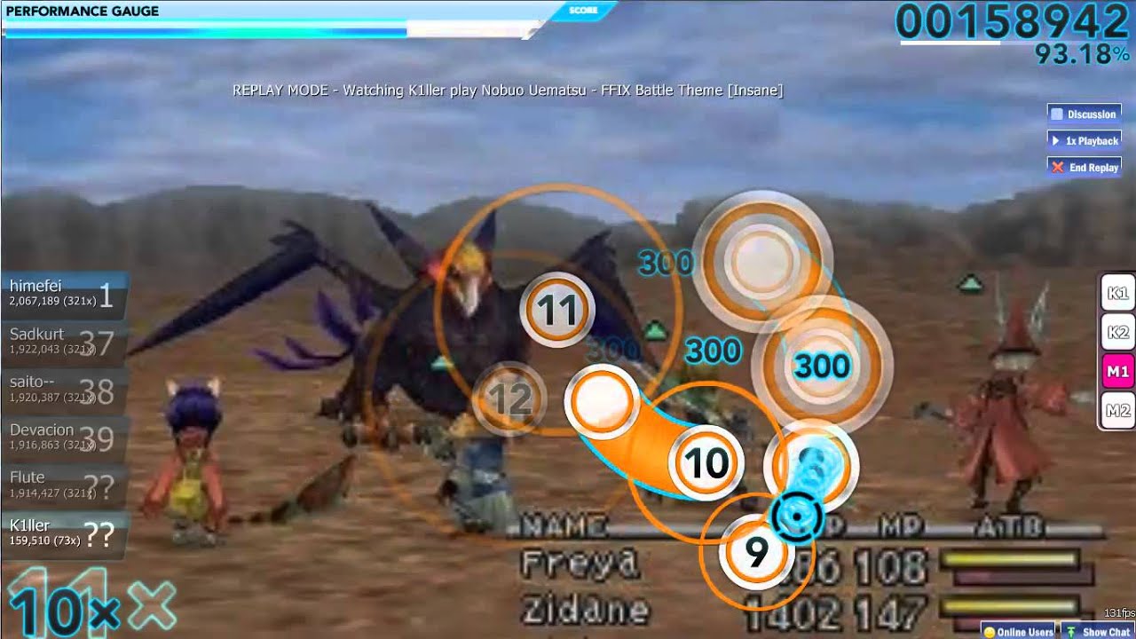 Osu! FFIX Battle Theme (Insane)