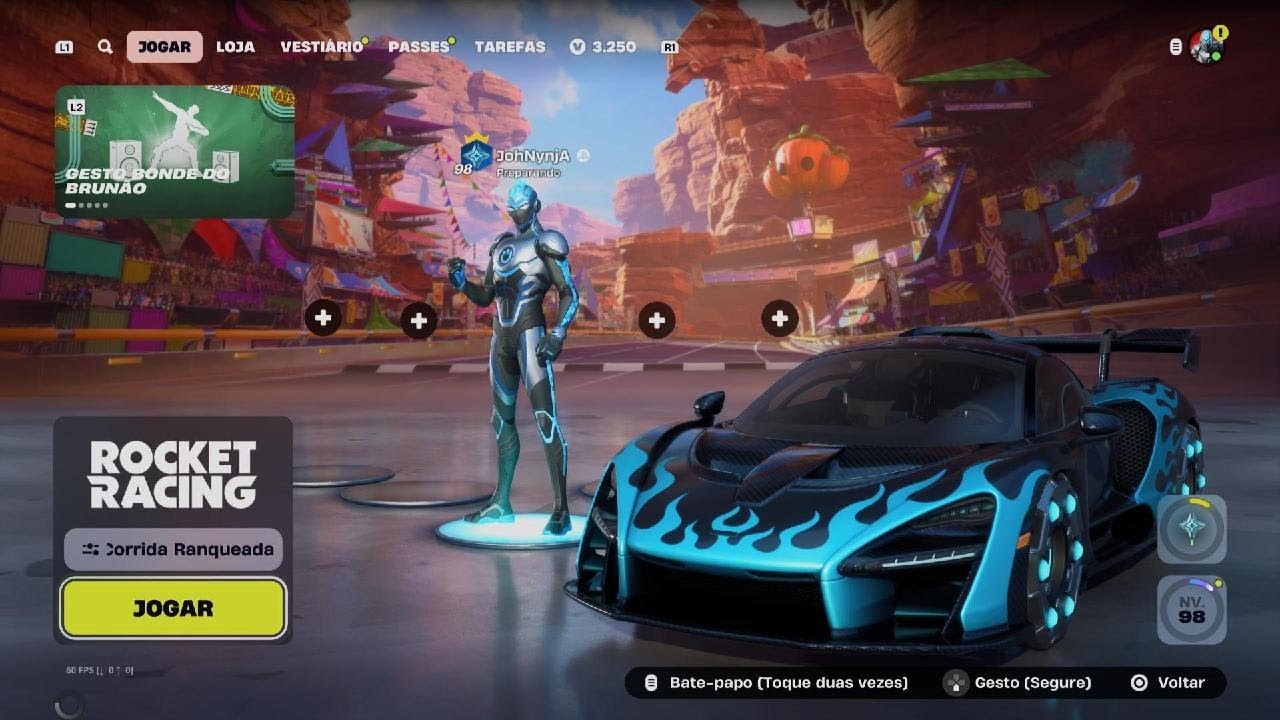 Rocket Racing (platina 1) Fortnite