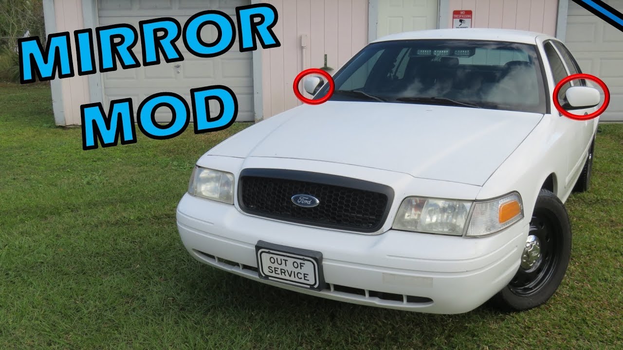 How To - Removing Mirror Glass & Cover Swap