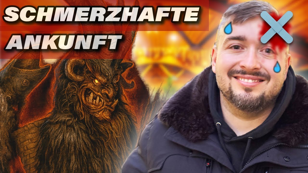 Anreise… und dann greifen uns Krampusse an! 😱🎄👹