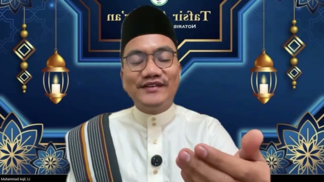 “MEMPERSIAPKAN LAILATUL QADR DAN MENJAGA HAK SESAMA MANUSIA” bersama Ustadz M. Aqil Palembang